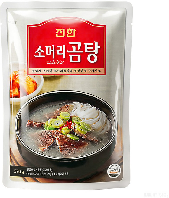 생활용품 감자탕 VT-LA 진한식품 소머리곰탕 570g 1팩 생활잡화, 1개