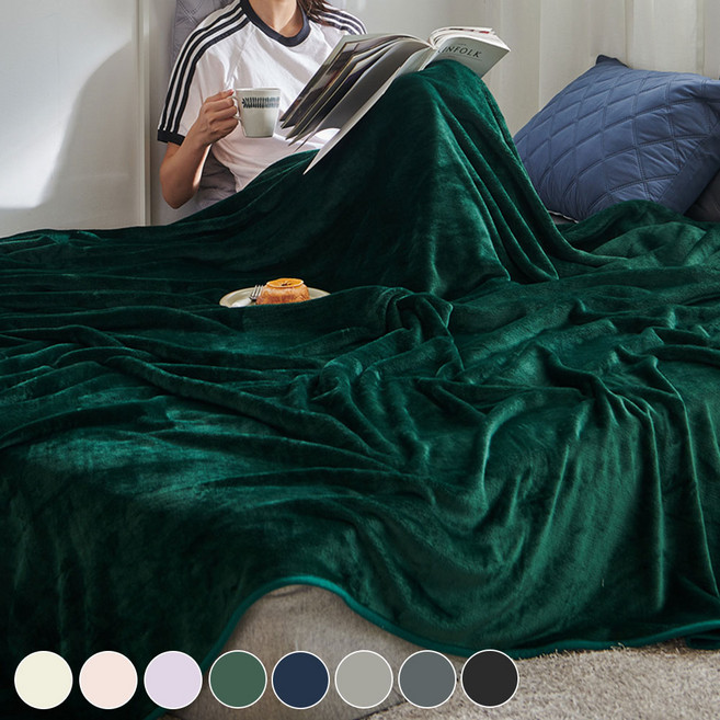 데시뉴 뉴노멀 양면 극세사 담요 블랭킷