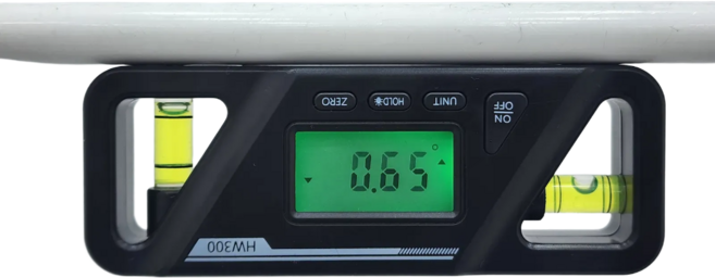 리녹 디지털 수평계 블랙 자석형 각도계 백라이트 경사계