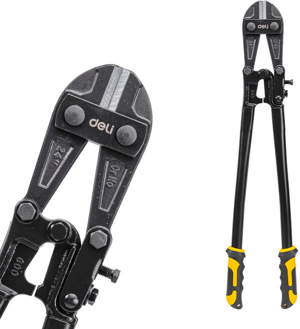 델리툴즈 대형 철근절단기 자물쇠절단기 볼트 커터 와이어 철사 캇타 600mm, 대형 철근절단기_블랙_600mm (DL2624)