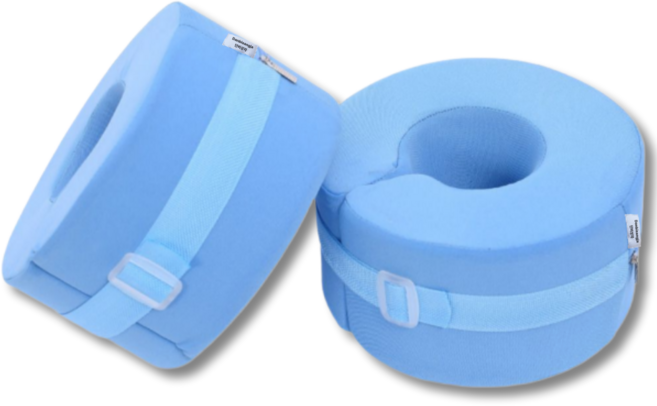 단비상자 무자극 손목 발목 링 간호 노인 환자 고정 발뒷꿈치 욕창방지 쿠션 요양원 보호패드, 업그레이드쿠션(스트랩은 별도포장되어있습니다.)