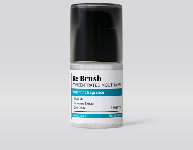 Re:Brush 100倍高濃縮漱口水 50ml 口氣清新 隨身攜帶, 1個, 丁香20270101