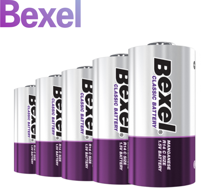 벡셀 망간 C 건전지 벌크형, 24개입, 1개