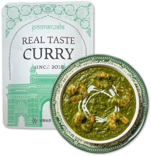 [180g]푸나왈라 대구 줄서서 먹는 인도커리, 180g, 1개, 빨락프라운