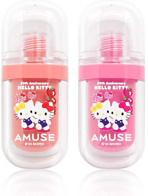 어뮤즈 젤핏 틴트 헬로키티 에디션, 09 피치 코코, 1개