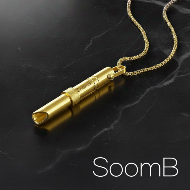 숨비소리 2세대 파이프 스틱 목걸이 선물포장 스테인리스304 숨 루틴 피젯링 추가 액션맨