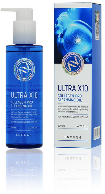 ENOUGH 울트라 엑스텐 콜라겐 프로 클렌징 오일, 1개, 200ml