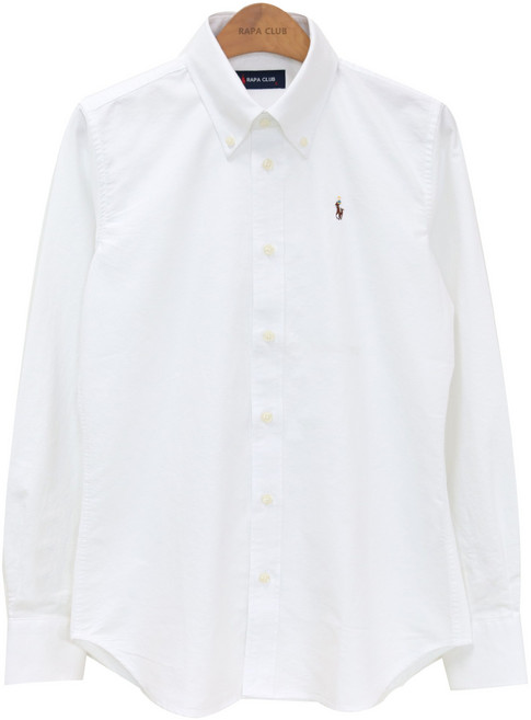 라파클럽 여성 옥스포드 슬림핏 긴팔 남방 셔츠