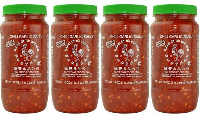 후이퐁 칠리 갈릭 소스 510g 4팩, 4개