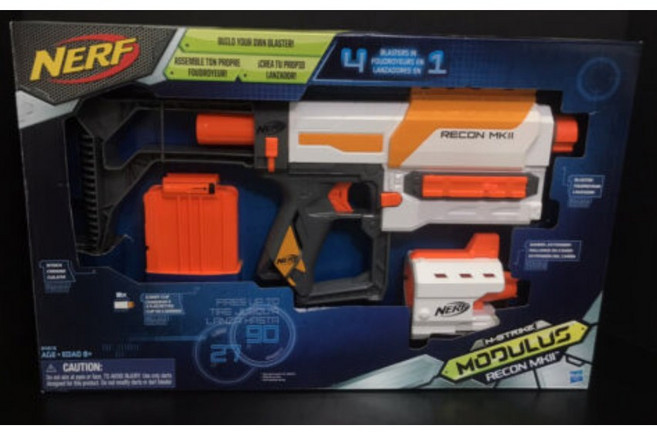 HASBRO NERF 自由模組 MKII 偵查衝鋒槍, 1個