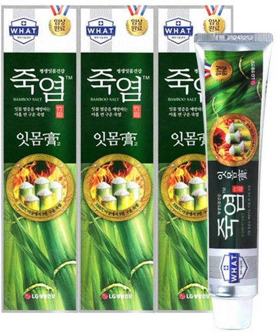 죽염 잇몸고 치약 120g 3입