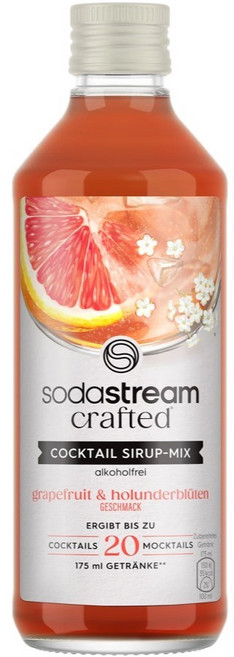 소다스트림 칵테일 시럽 믹스 자몽&엘더플라워 330ml, 1개