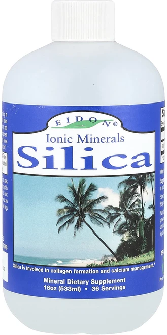 Eidon Ionic Minerals Ionic Minerals 실리카 533ml(18oz), EidonIonicMineralsIonicMineral, 1개, 533ml - 쿠팡