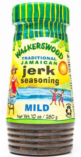 워커스우드 전통 자메이카 저크 시즈닝 순한맛 10온스, 10 온스 (1개 묶음), 1