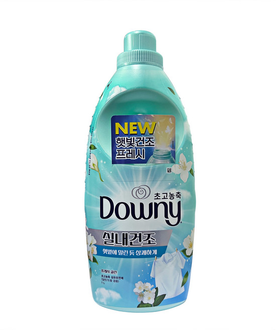 다우니 엑스퍼트 실내건조 섬유유연제 프레시 클린, 1L, 1개