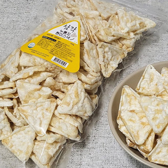 누룽지현미칩, 4개, 160g