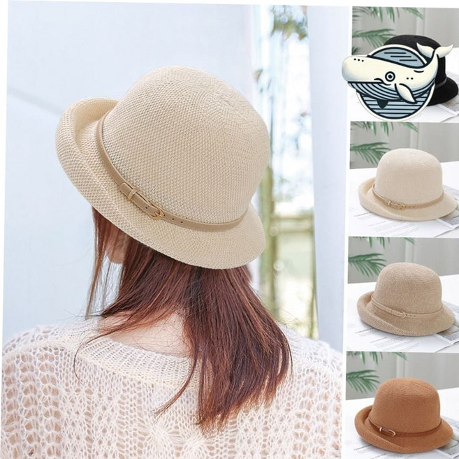 여름벙거지 모자 니트햇 시원한 스타일 페도라 멋진 중절모