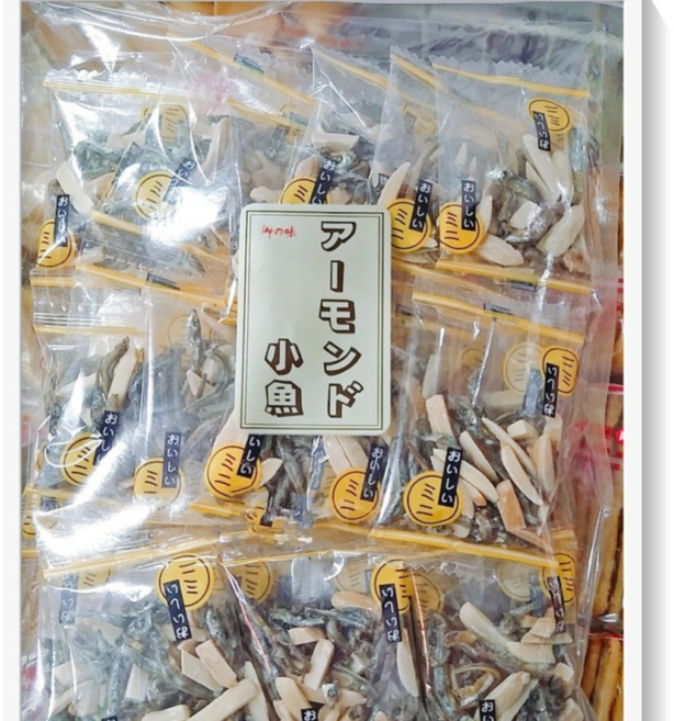 御の味 杏仁小魚 150g 懷舊零食, 1個