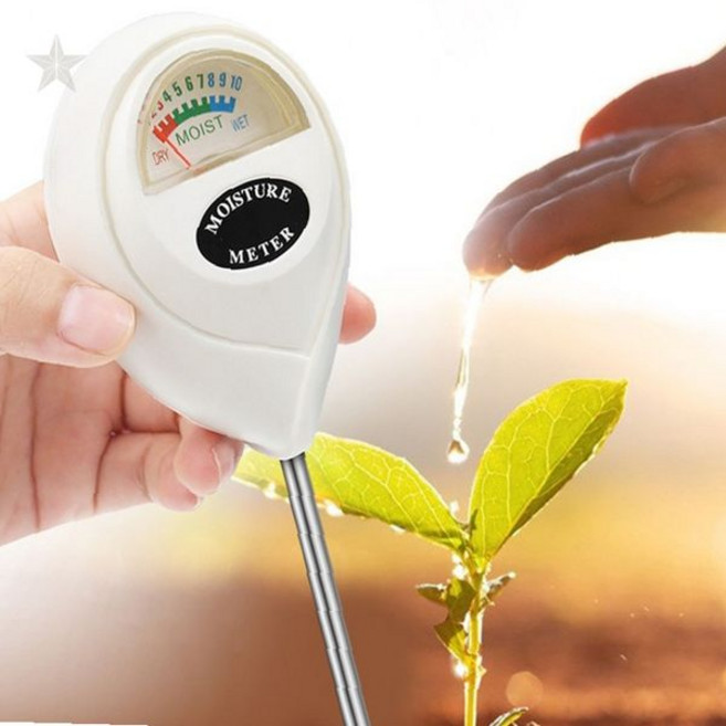 식물 측정 토양 농업 필수 원예 습도 재배 관리 정원 화분 도구 산성도 장치, 1개