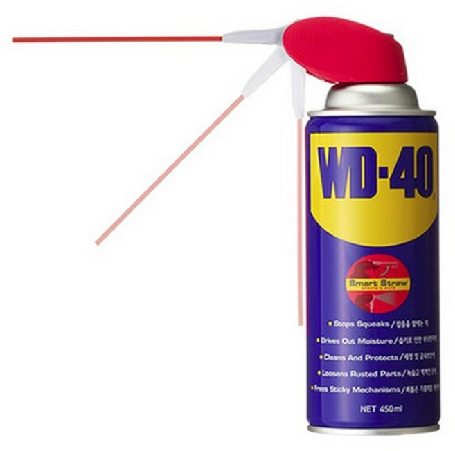 [16시이전 당일출고] [JJ Holdings] WD-40 방청윤활제 450mL SS(스마트스트로우), 2개