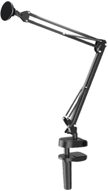 맥세이프 자바라 거치대 침대 핸드폰 집게형 아이폰12 아이폰13, 화이트, 1개