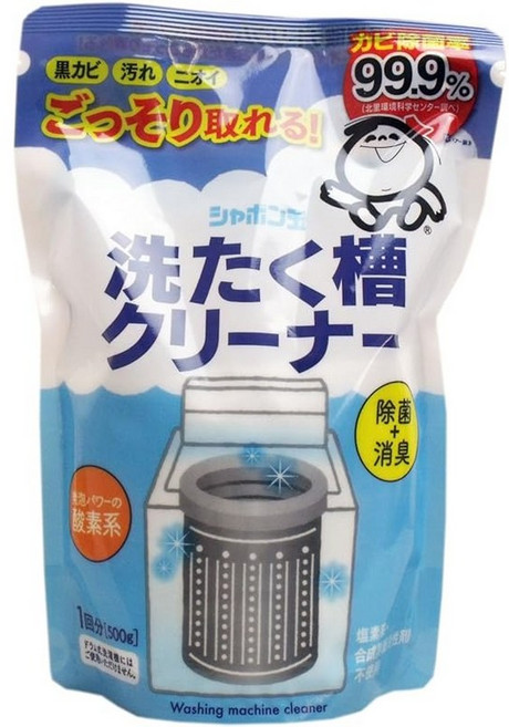 샤본다마 비누 세탁통 클리너 500g×2개 세트, 500g