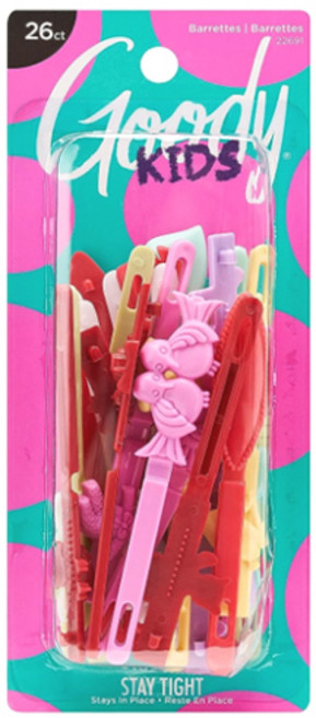 구디 컬러 미니 헤어핀 26P 22691 머리핀 헤어핀