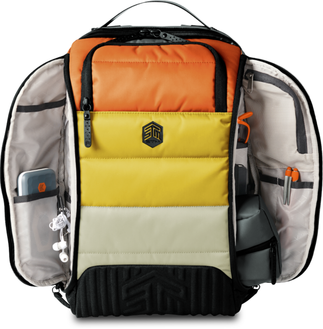 에스티엠굿즈 덕스 16L 15/16인치 노트북 백팩, 레트로