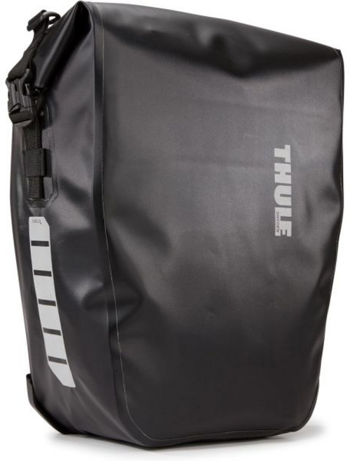 툴레 쉴드 자전거 팬니어 백, 검정, 쌍 - 25 L 새로움