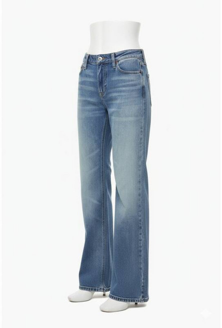 캘빈클라인 진 여성 릴렉스 부츠컷핏 미드블루 청바지 47B957G 386940