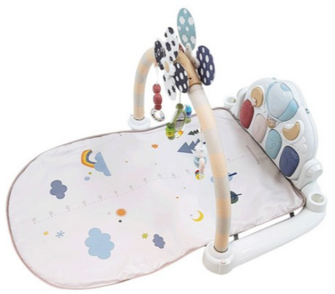 하베브릭스 유아용 바람개비 아기체육관, 혼합색, 1개