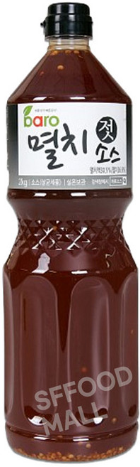 바로 멸치젓소스 1.95kg 멜젓소스 업소용, 1개