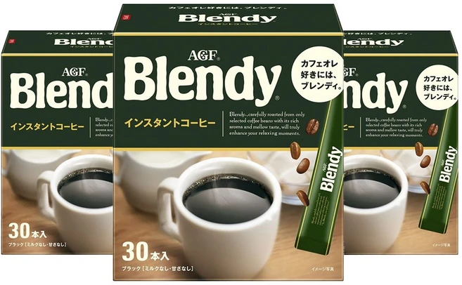 에이지에프 블랜디 인스턴트 커피 블랙, 3개, 2g, 30개입 - 쿠팡