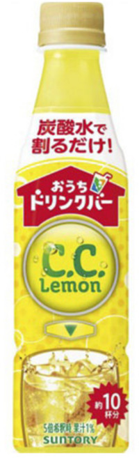 산토리 홈 드링크 바 CC 레몬 희석용, 1개, 340ml