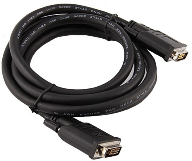 DVI 듀얼 링크 케이블 코드 144HZ 디지털 아날로그 모니터 24 + 5 수 1.8m, 01 DVI-I cable, 01 DVI-I cable