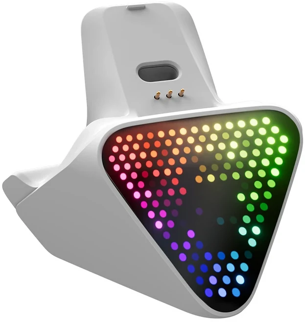 Flydigi APEX 5 Elite 게임 컨트롤러 기본 전원 어댑터 용 3 개의 USB 포트가있는 도크 2PRO, 01 White Charging Dock