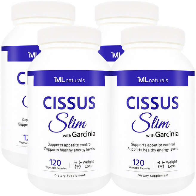 4병 [미국빠른직구] 마이라이프 시서스 슬림 과 가르시니아 캄보지아 120정, 4개