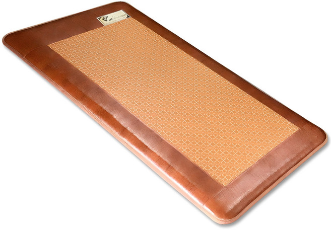 [5cm두께] (주)한일생활과학 전기장판 침대 전기매트 부모님선물 추천 EMF 전자파없는 전기요, 3-1.황토 싱글 1인용(100X200cm)