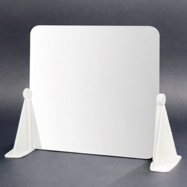 안전 평면거울(아크릴)(받침대 포함)