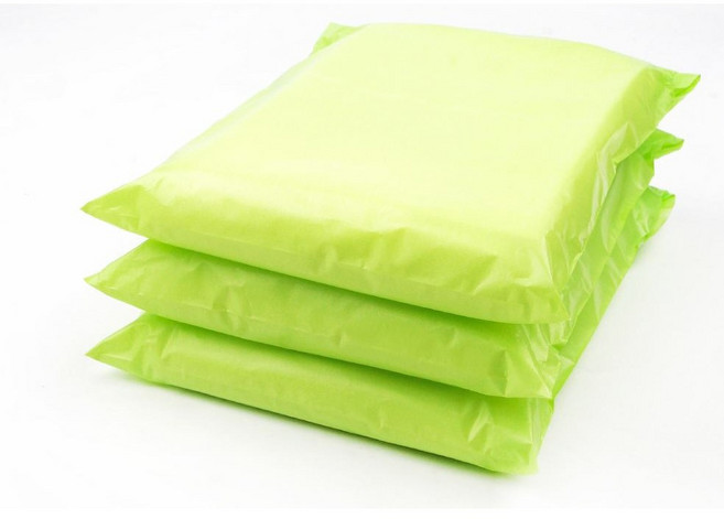 더담아 HDPE 택배봉투 라임, HDPE(0.07) 라임, 40x50+4(100장)