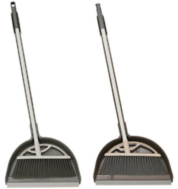 미화_폴드업비세트(빗자루+쓰레받이 세트), 1세트, 랜덤