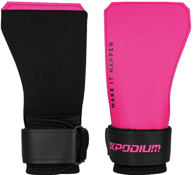 엑스포디움 스티키 그립 마그네핏 손바닥보호대 크로스핏그립 짐내스틱 헬스, 핑크, 1세트