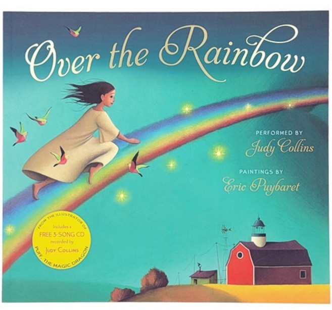 Over the Rainbow 오버더레인보우 Judy Collins (음원 CD포함) 유아 초등 영어원서 그림책