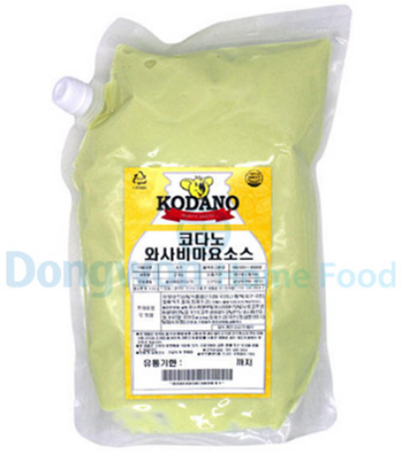 코다노 와사비마요소스 2kg, 1개