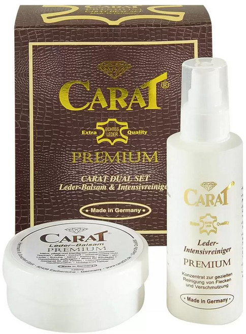 캐럿 가죽관리 세트 (보호제+클리너+스폰지)