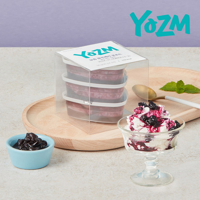 요즘 블루베리콩포트 3입 30g x 3개, 단품