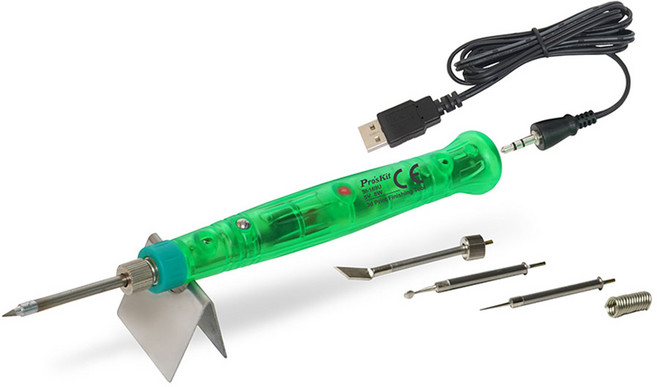 PK330 Coms PROKIT USB 납땜 인두기 납땜기 공구 용접, 1개