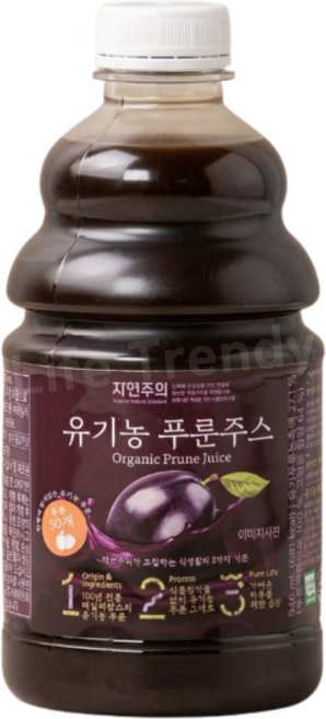 자연주의 유기농 푸룬주스 946ml, 2개