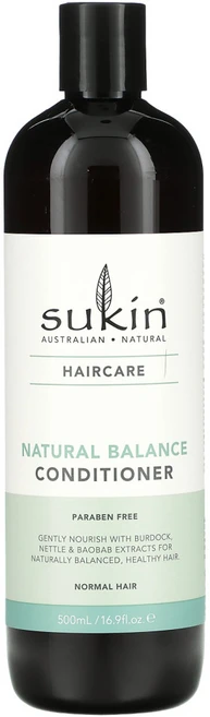 Sukin 모발 관리 Natural Balance 컨디셔너 Normal Hair (500 ml), 1개, 500ml - 쿠팡