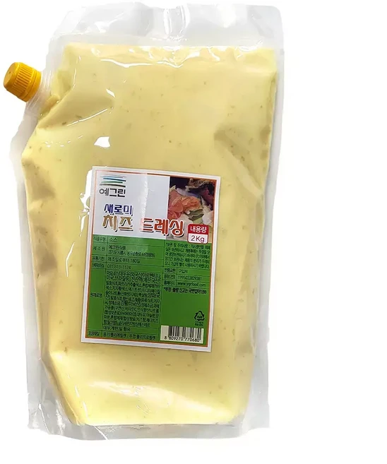 53 예그린 새로미 치즈 드레싱, 2kg, 1세트